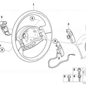 Premium Capac butuc airbag - BMW - Mini
