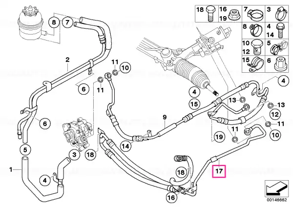Reducere Tub retur - BMW