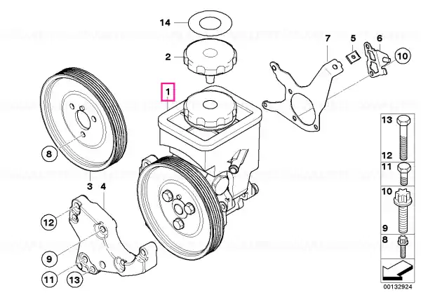 Pompă servodirecție ZF FP 4 ZF FP 4 - BMW Reducere