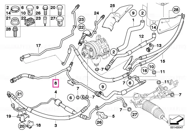 Tub retur - BMW Reduceri