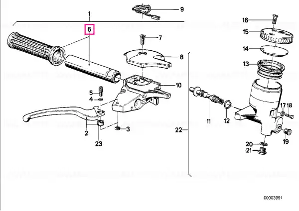 Mâner accelerator - BMW Motorrad Reduceri