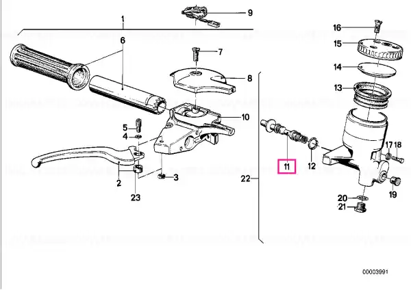 Piston D=13MM - BMW Motorrad Mai ieftin