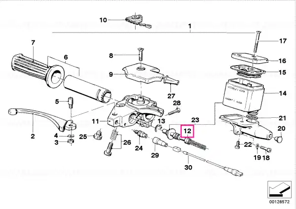 Ofertă limitată Piston D=12MM - BMW Motorrad