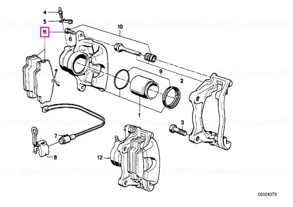 Kit reparatie placute frana TEXTAR T 444 - BMW Cel mai vândut