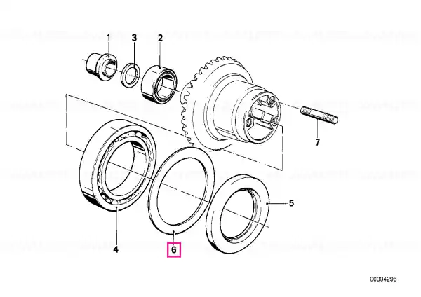 Reducere de preț Distanțier 0,700MM - BMW Motorrad
