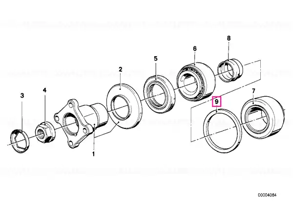 Preț redus Set inele distanțiere 3,255MM-3,435MM - BMW