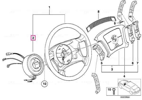 Inel colector 7-POLIG - BMW Ultima șansă