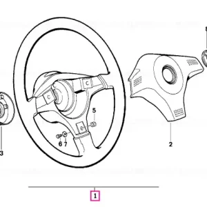 Transport gratuit Volan sport D=385MM - BMW