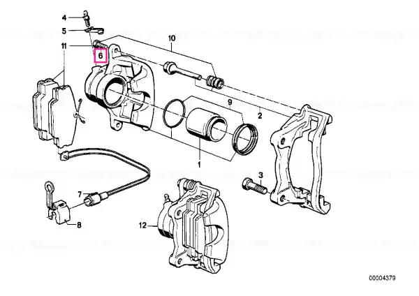Plată securizată Șurub hexagonal autoblocant M8X21 10.9 - BMW