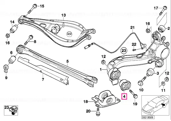Comandă acum Montură elastică - BMW
