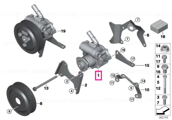 Pompă direcție LUK LF-30 - BMW Bestseller