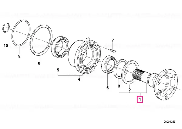 Flanșă ieșire LK=102MM/M12 - BMW Preț mic