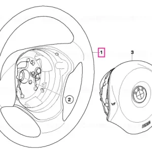 Airbag volan - BMW Transport gratuit