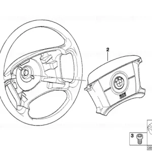Volan plastic spumă airbag - BMW Reducere