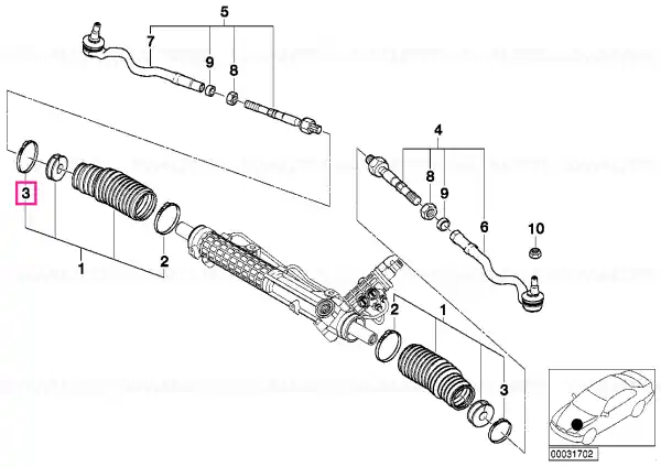 Colier furtun D=49,8-53.0 - BMW Chilipir