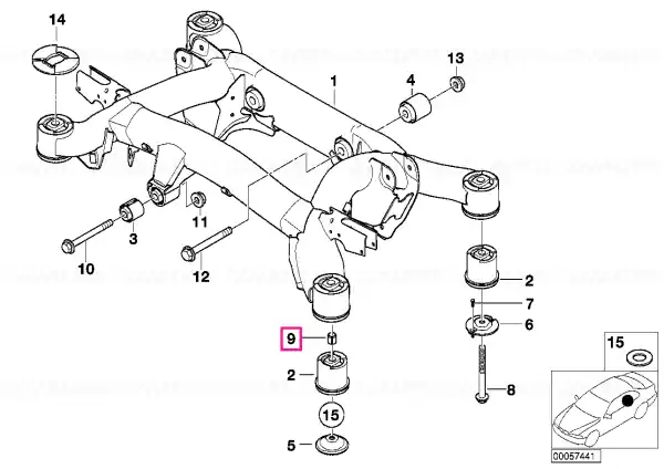Ieftin Pivot cilindric 18X24 - BMW
