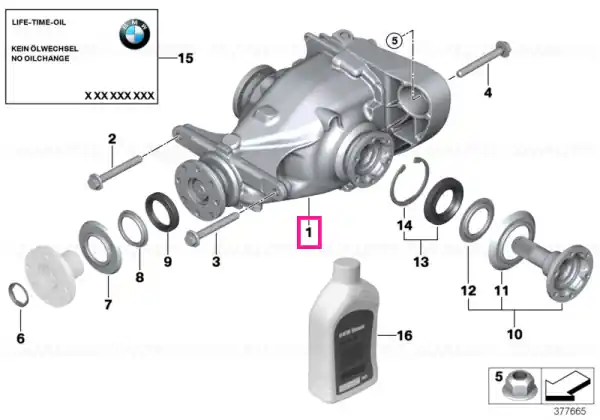 Diferenţial de schimb I=4,10 - BMW Reduceri