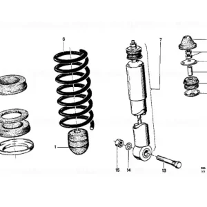 Arc elicoidal spate ROT - BMW Ieftin