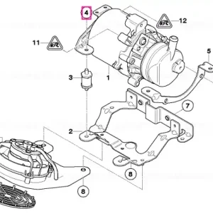 Cel mai vândut Piuliță flanșă hexagonală M6 - BMW - Mini