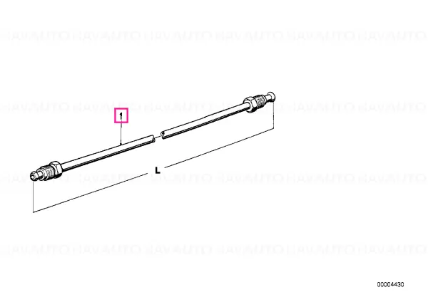 Comandă acum Țeavă M10/M10-2074MM - BMW