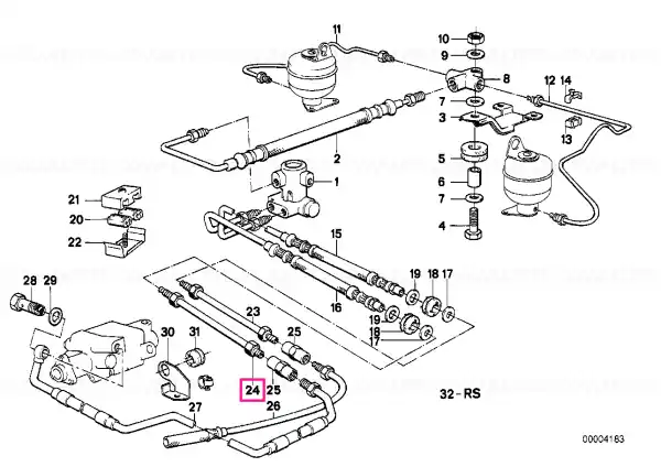 Disponibil imediat Țeavă M10/M10-3075MM - BMW