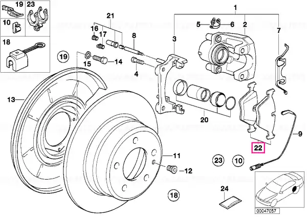 Retur ușor Kit placute frana fara azbest TEXTAR T477 - BMW