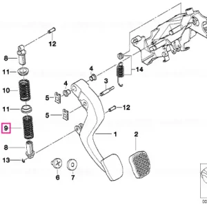 Arc compresiune L=64MM - BMW Ofertă specială