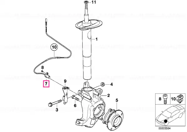 Super ofertă Generator impuls ABS - BMW