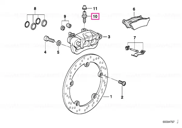 Discount Șurub de aerisire M6 M 6 - BMW Motorrad