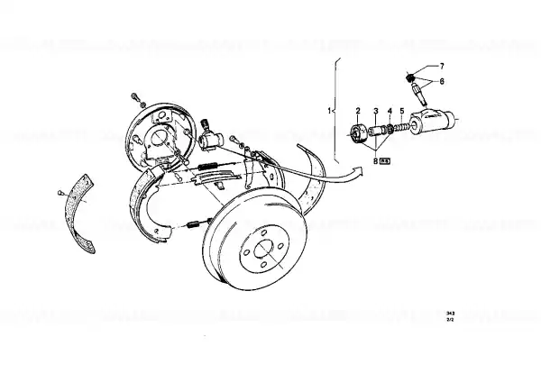 Cilindru roată frână 5/8" - BMW Reduceri