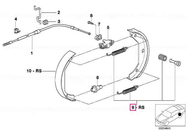 Kit reparare arcuri - BMW Popular