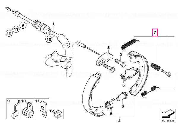 Cumpărături sigure Kit reparare arcuri - BMW