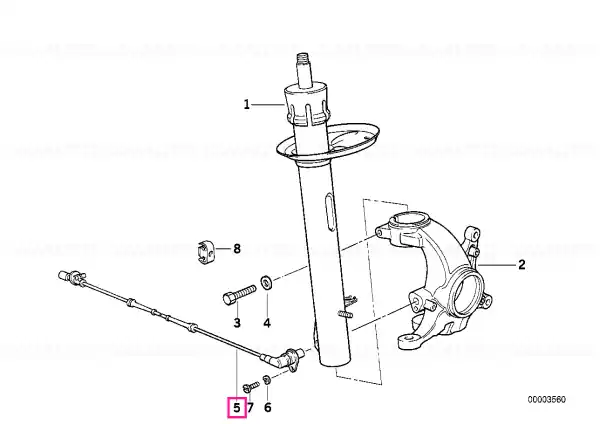 Generator de impulsuri ABS - BMW Ofertă specială