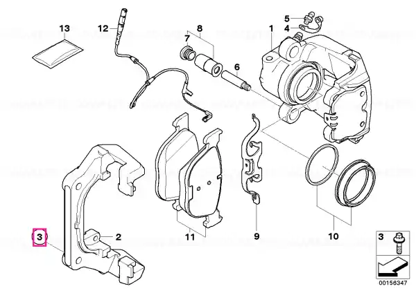 Expediere rapidă Șurub Torx cu șaibă M12X1,5X43 ZNS3 - BMW