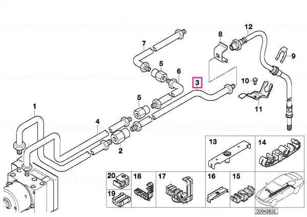 Ofertă specială Țeavă M10/M12-2977MM - BMW