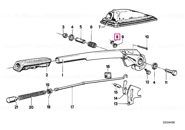 Piuliță hexagonală M6 - BMW Reducere extra