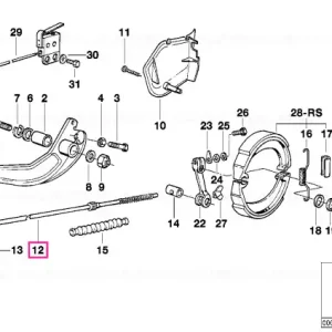 Cablu Bowden - BMW Motorrad Cel mai vândut