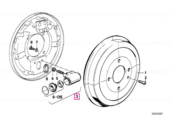 Ofertă exclusivă Cilindru frână roată 20,64MM - BMW