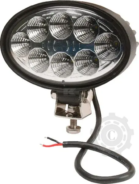 Ofertă exclusivă LA10058 LAMPA DE LUCRU LED 24W 2240lm OVALA 10/30V 141,5x64,5x90MM TIP FLOOD 8 LED-URI