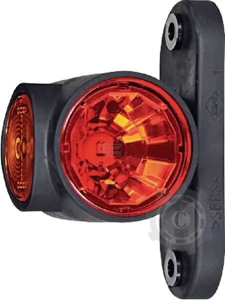 Reducere LA30014 LAMPA GABARIT LED 0,7/1,4W 12-24V ALB/PORTOCALIE/ROSIE 00x55x64MM 3 LED-URI