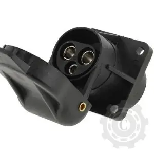 Preferatul clienților TR00014KR PRIZA 3 PINI PLASTIC 12/24V