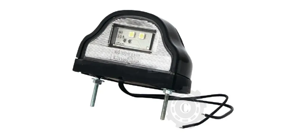 Retur gratuit LA41002 LAMPA NUMAR INMATRICULARE LED 12-24V NEAGRA
