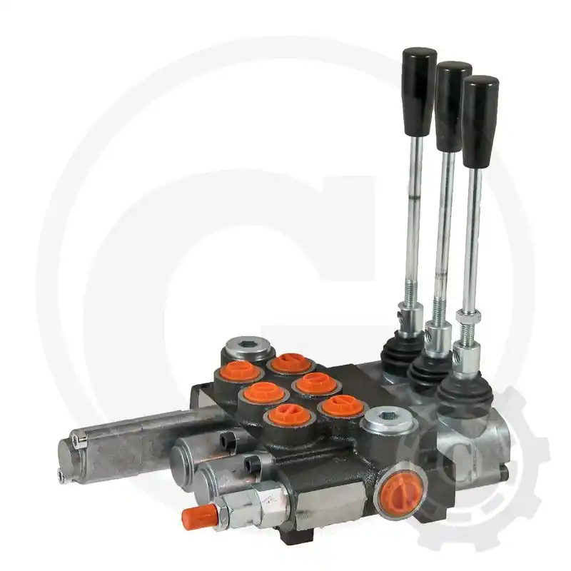 DISTRIBUITOR HIDRAULIC P40 CU 3 MANETE Super ofertă