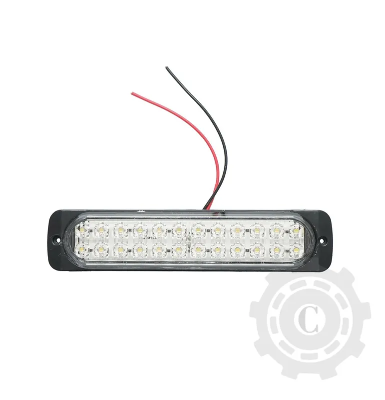 Reducere LAMPA LATERALA GABARIT SLIM ALB 12-24V