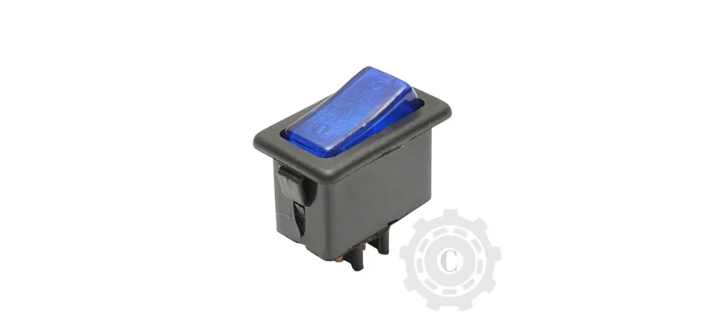 Intrerupator lumini universal albastru 3 pini Cel mai vândut