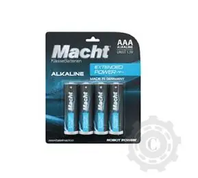 Reducere SET 4 BATERII BLISTER MACHT AAA