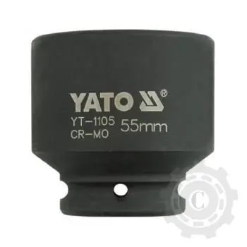 Premium Cheie tubulară de impact 55 mm 3/4" hexagonală