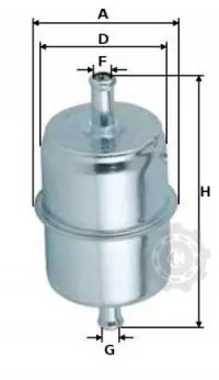 FILTRU COMBUSTIBIL FF5289 Reducere specială