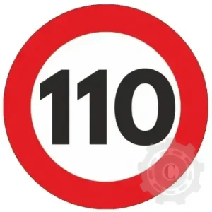 ABTIBILD REFLECTORIZANT LIMITA VITEZA 110 Cumpără online