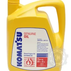 Ofertă de sezon Ulei motor Komatsu 15W40 DEO 5L